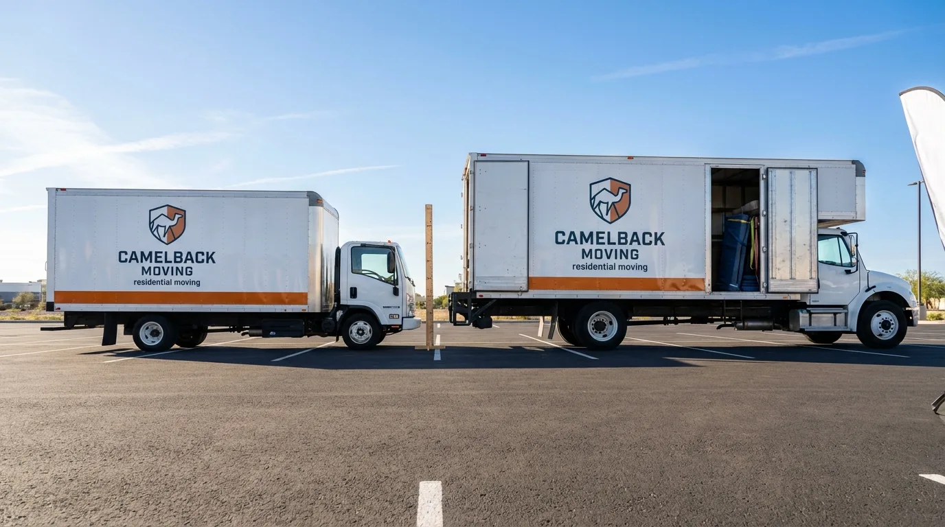 Moving truck size capacity guide in Mahopac